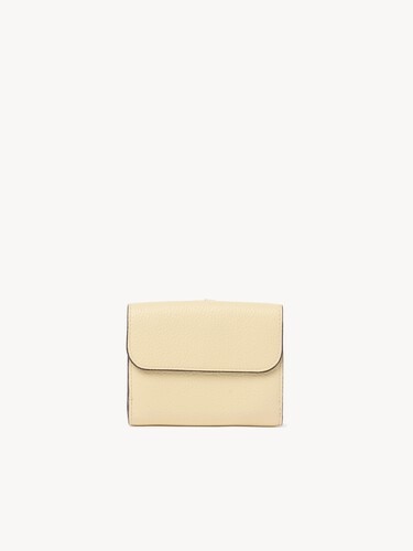 Small Alphabet tri-fold in grained leather - 4