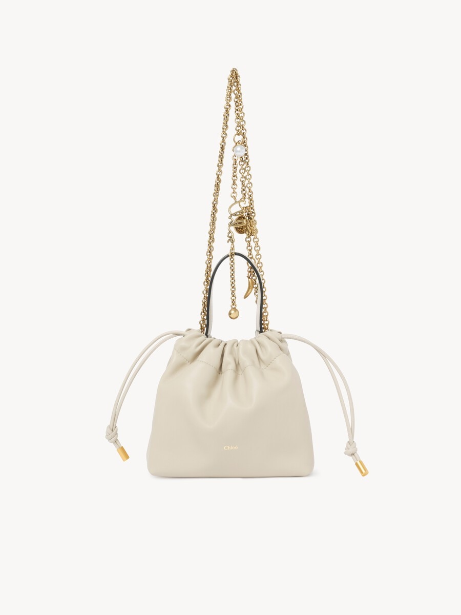 Minibolso de hombro Chlo&eacute; Icons con cadena de cuero suave - 2