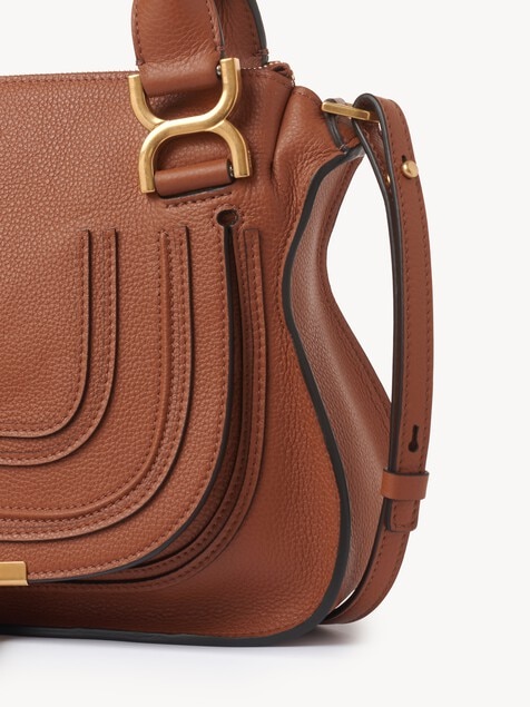 Small Marcie bag in grained leather