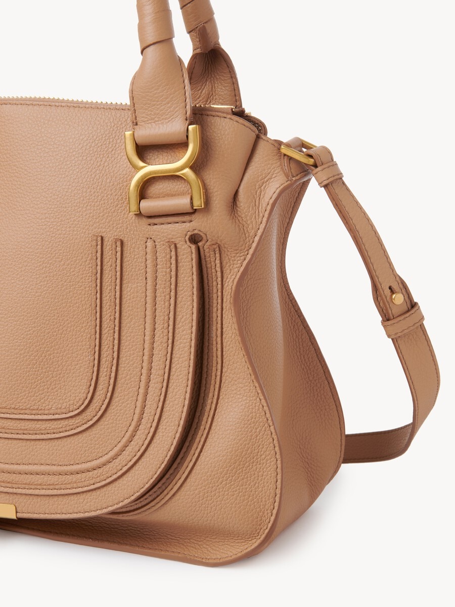 Small Marcie bag in grained leather - 6