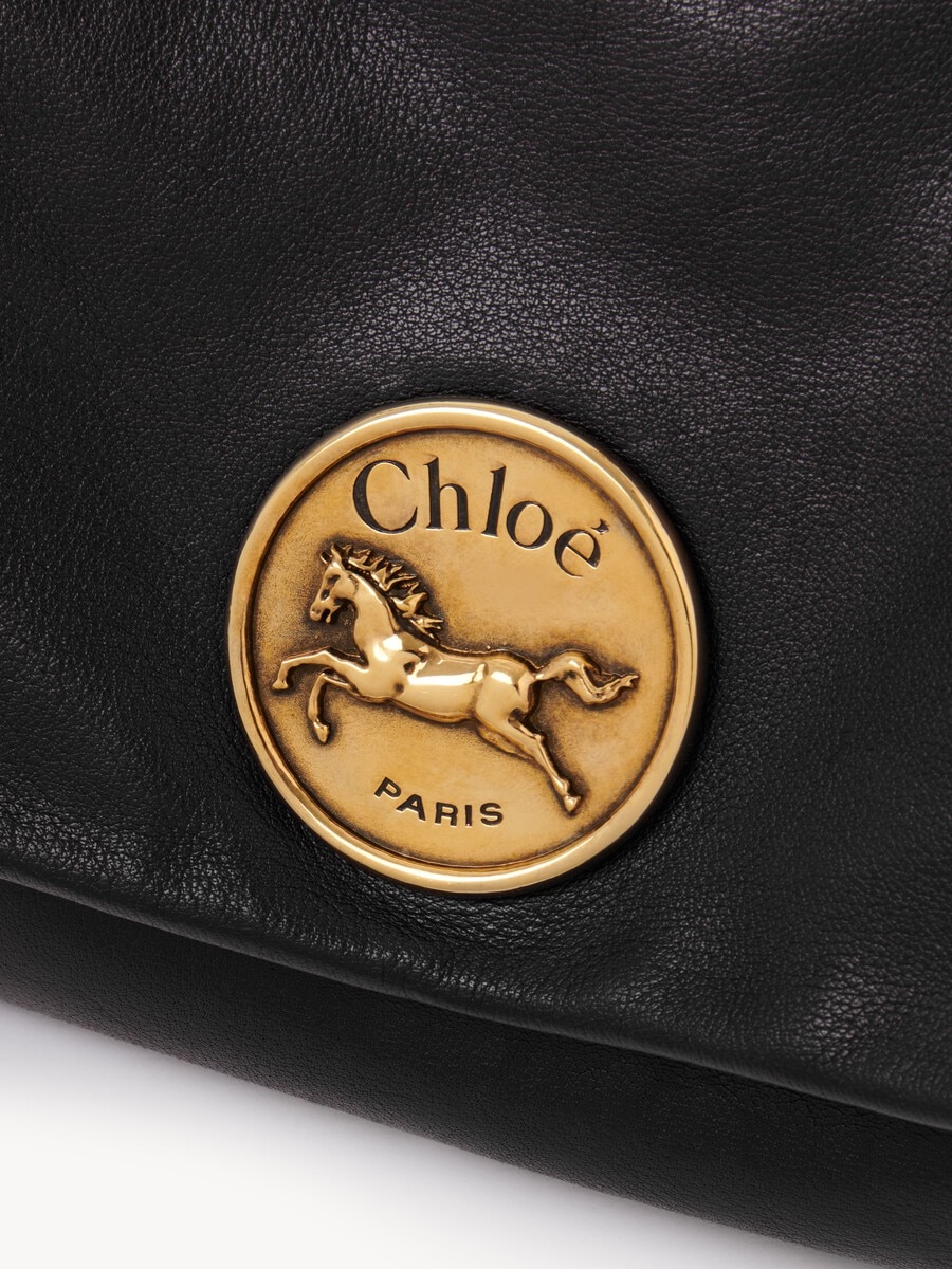Bolso de hombro Chlo&eacute; Heritage de cuero granulado - 6