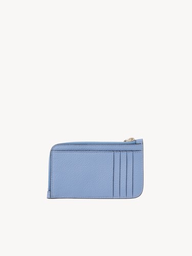 Alphabet wallet in grained leather - 4