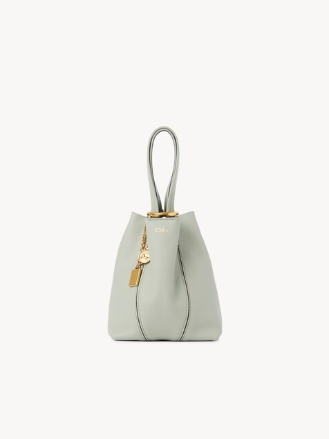 Small Chlo&eacute; Spin tote bag in grained leather