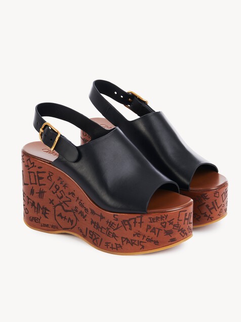 Maxime wedge sandal