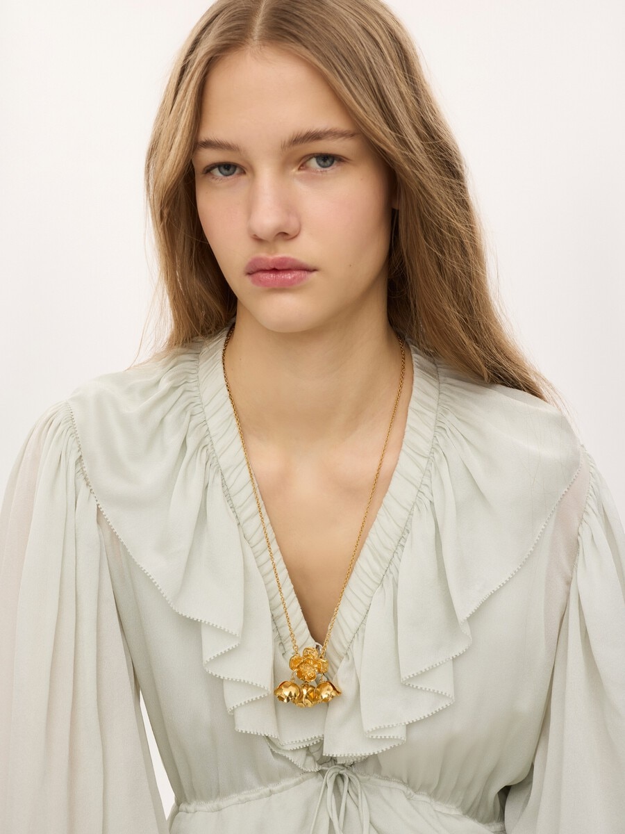 The Chlo&eacute; Bouquet pendant necklace - 2