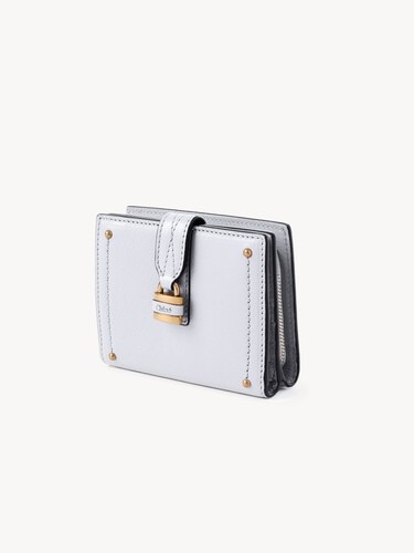 Paddington square wallet in grained leather - 3