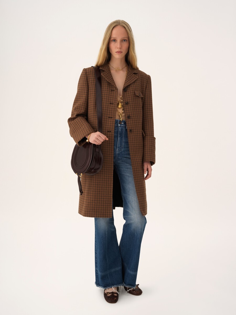 Marcie saddle bag in shiny leather - 8