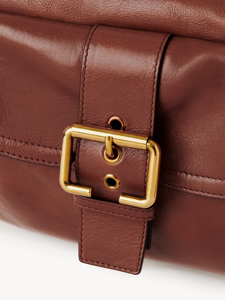 Camera bag de cuero brillante - 7