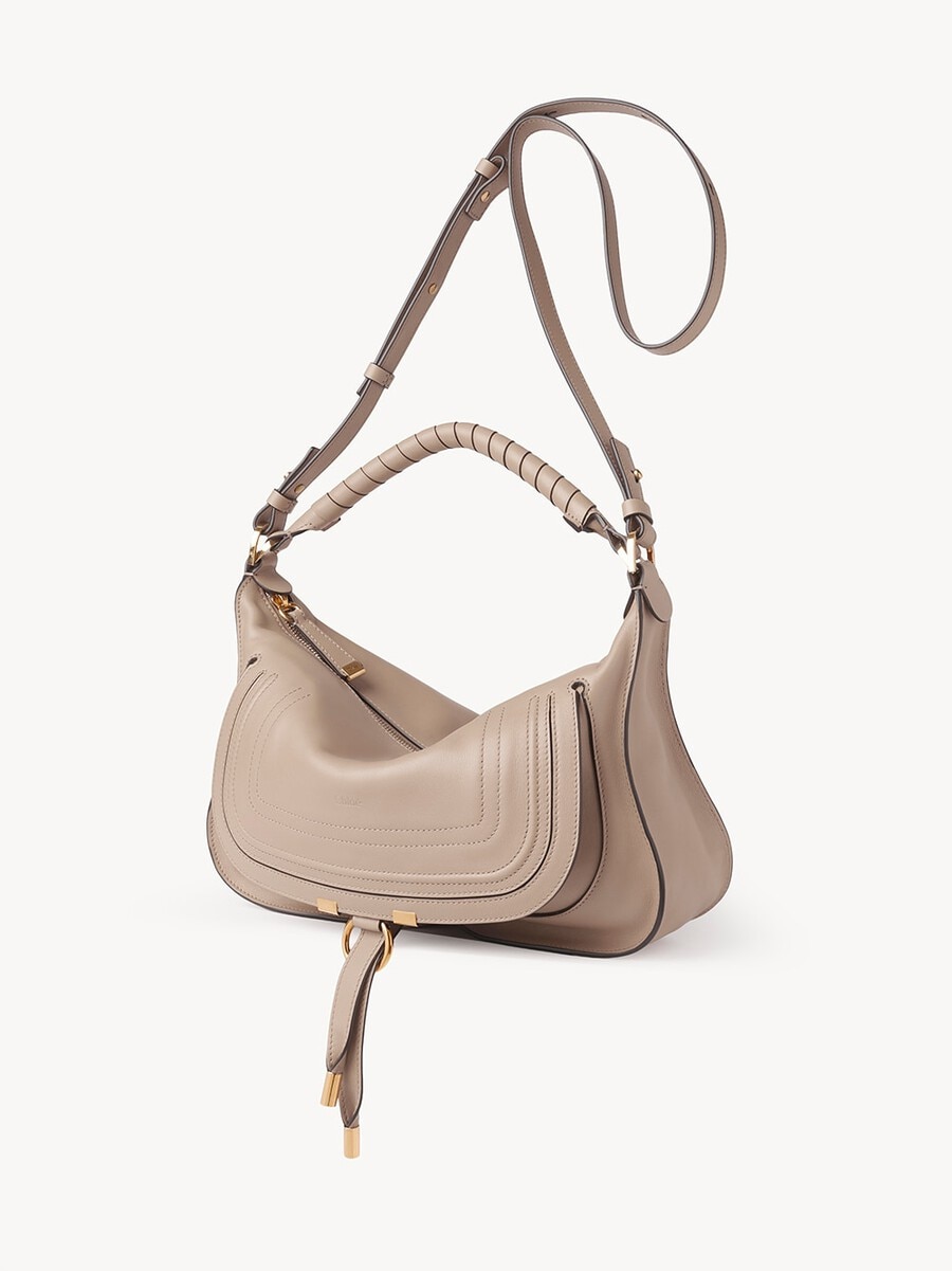 Bolso de hombro Marcie peque&ntilde;o de cuero suave - 7