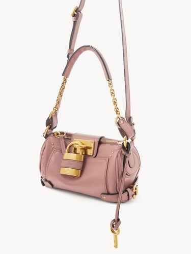 Bolso peque&ntilde;o de cadena Paddington de cuero granulado - 4