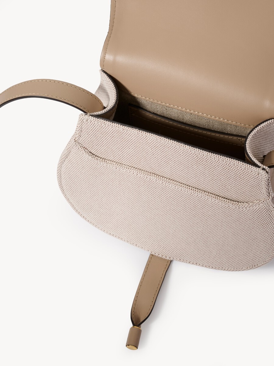 Small Marcie saddle bag in canvas - 5