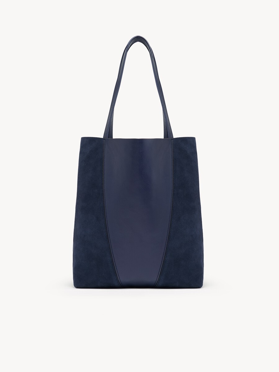 Bolso tote Chlo&eacute; Spin de cuero granulado y ante - 5