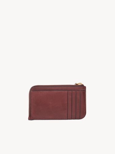 Alphabet wallet in shiny leather - 4