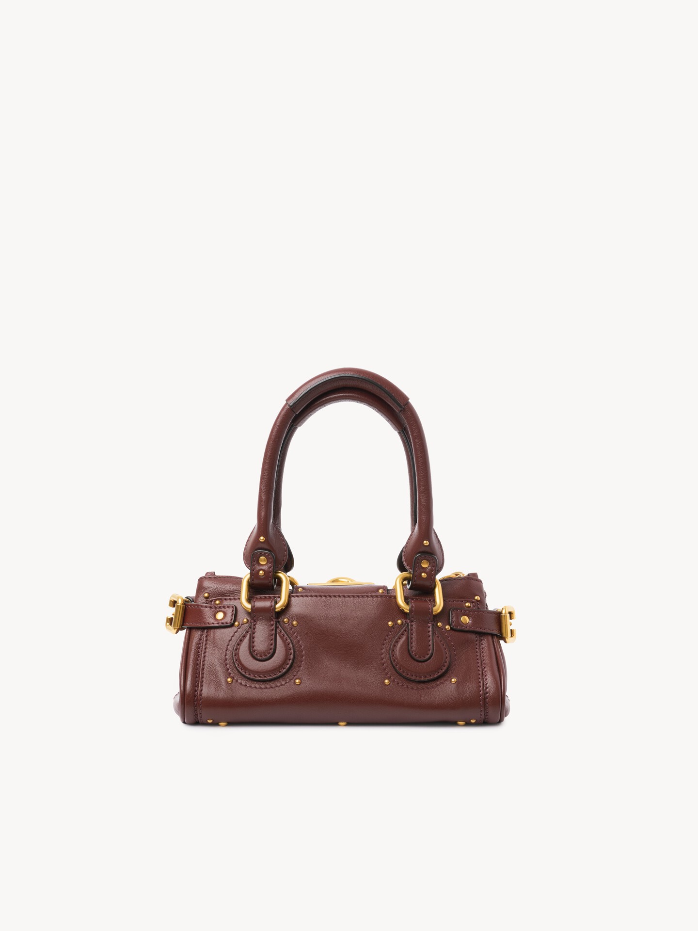 Small Paddington bag in grained leather - 4.0