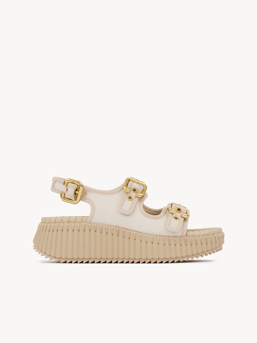 Sandalias con cu&ntilde;a Nama - 2