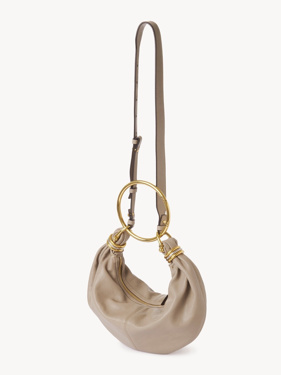 Bolso hobo Bracelet peque&ntilde;o de cuero granulado - 7