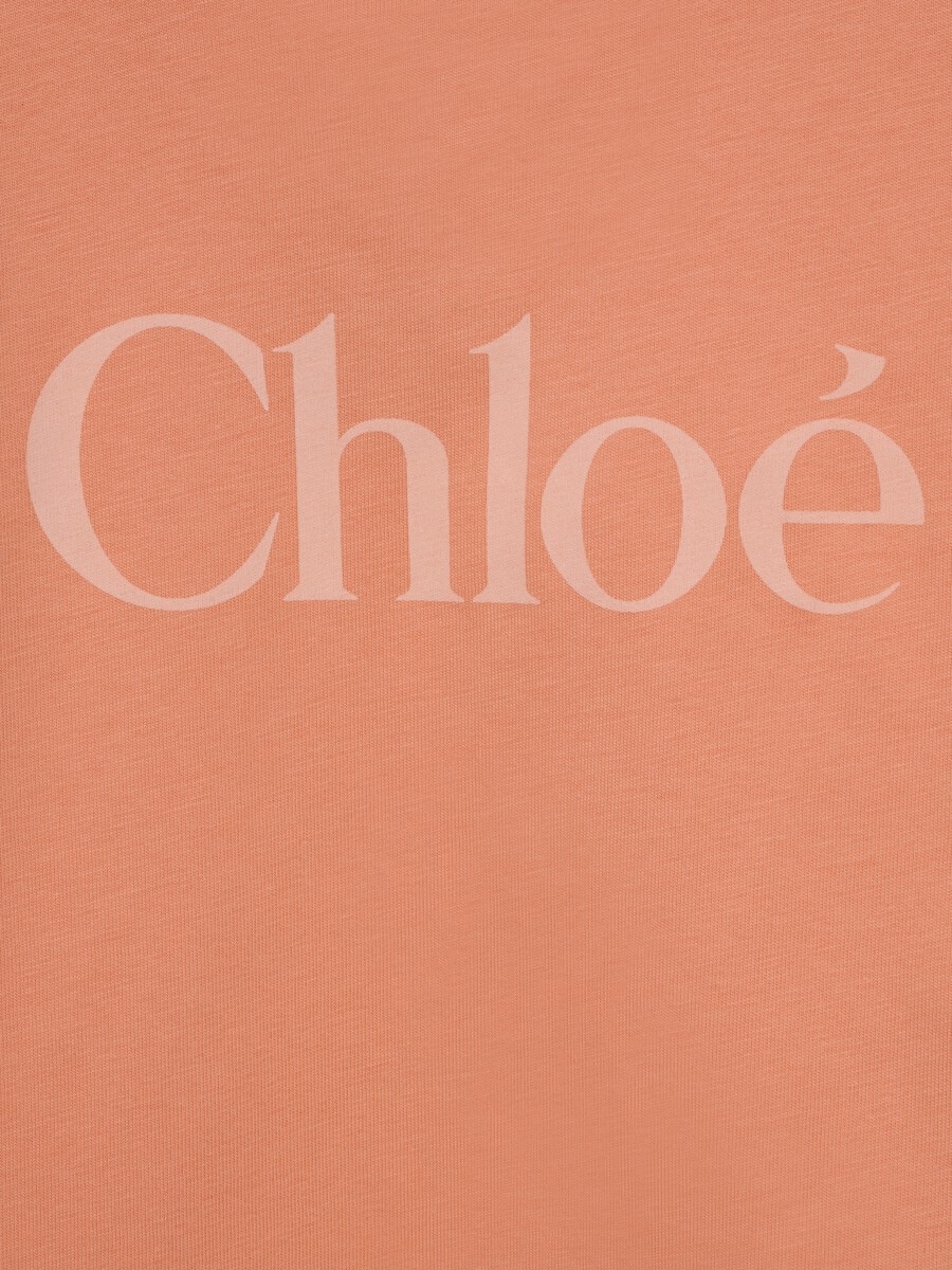 Vestido de manga corta con logotipo de beb&eacute; - 4