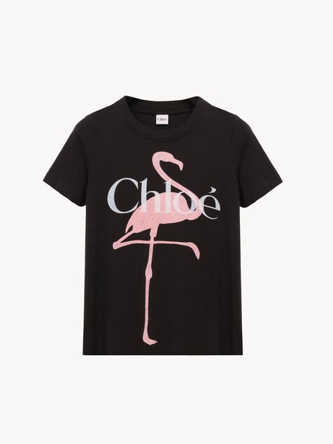 Baby fit logo T-shirt in cotton jersey