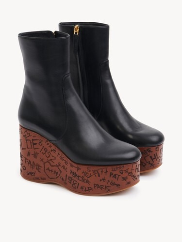 Maxime wedge ankle boot - 3