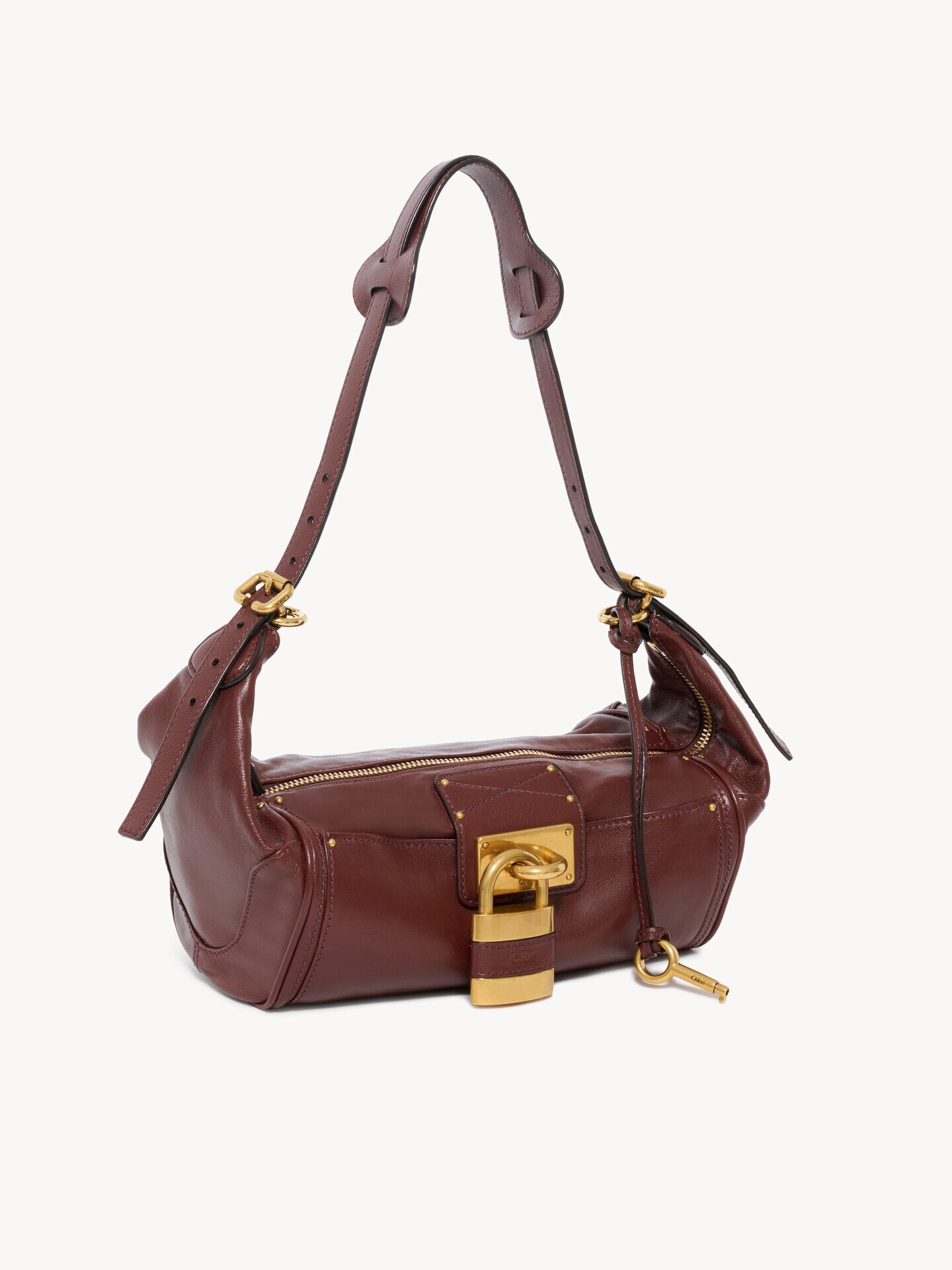Paddington crossbody bag in grained leather - 3.0