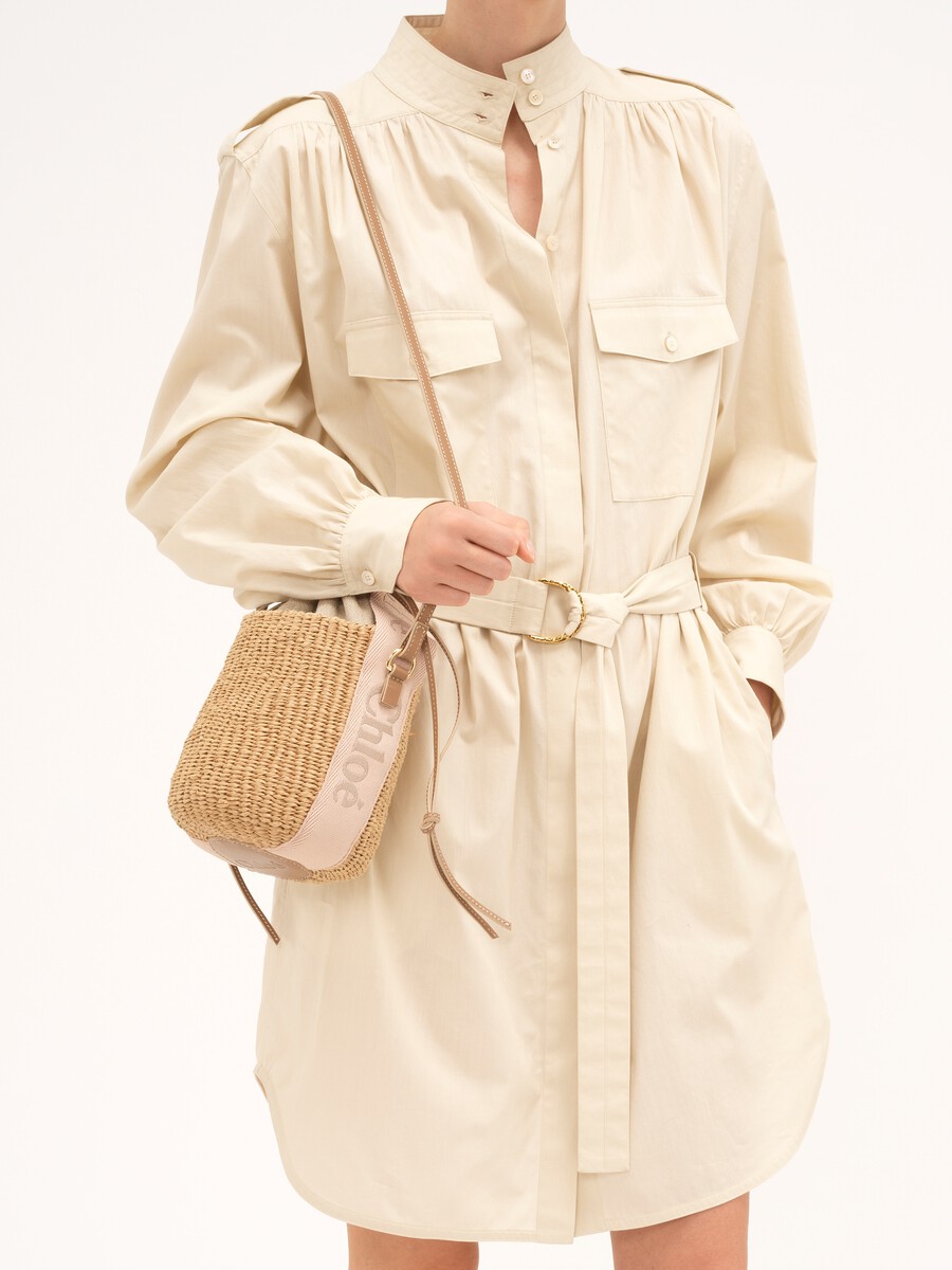 Small Woody basket in natural fibers - 3