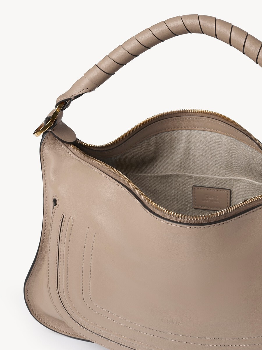 Bolso de hombro Marcie peque&ntilde;o de cuero suave - 9