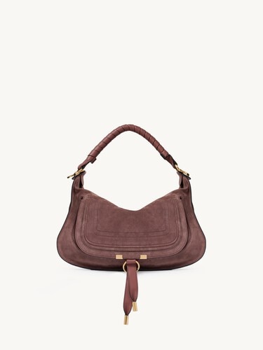 Bolso de hombro Marcie peque&ntilde;o de ante - 2