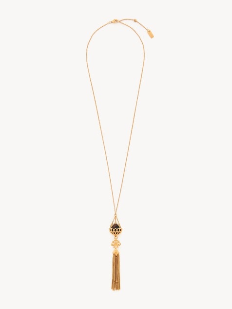 The Chlo&eacute; Eternity pendant necklace