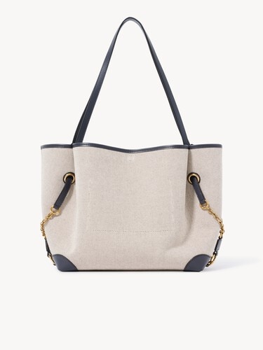 Chlo&eacute; Clover double carry bag in canvas - 5