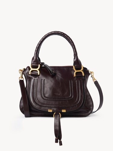 Small Marcie bag in shiny leather - 2