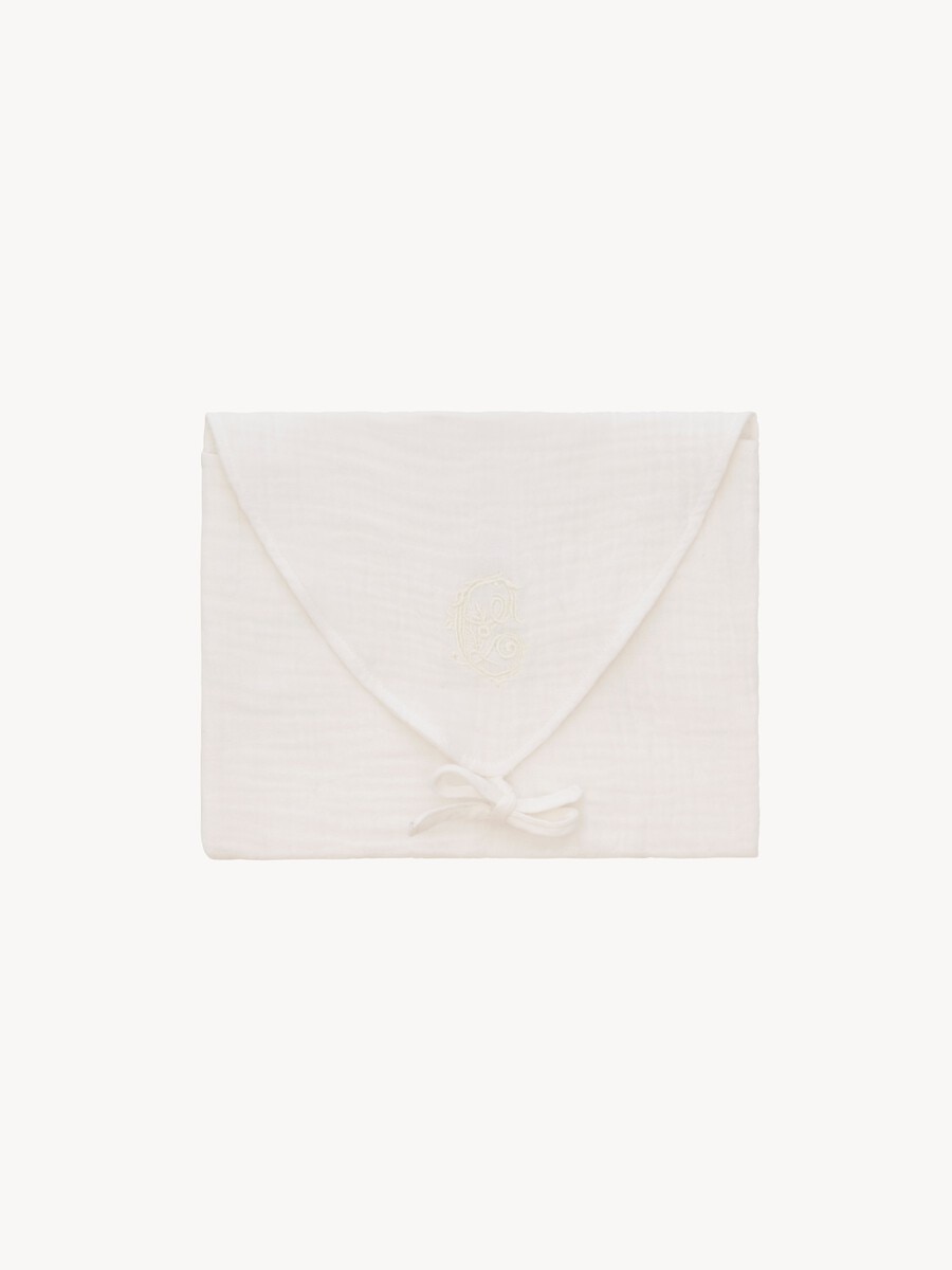 Coffret cadeau naissance langes et pochette - 3