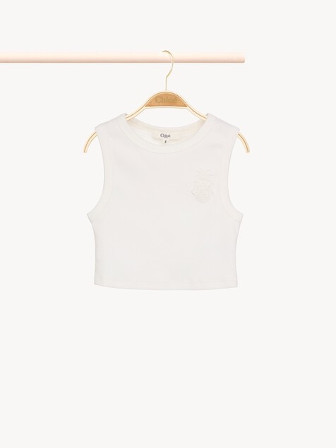 Kids' cropped tank top
