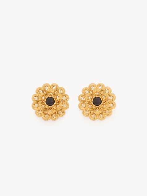 The Chlo&eacute; Feather earrings