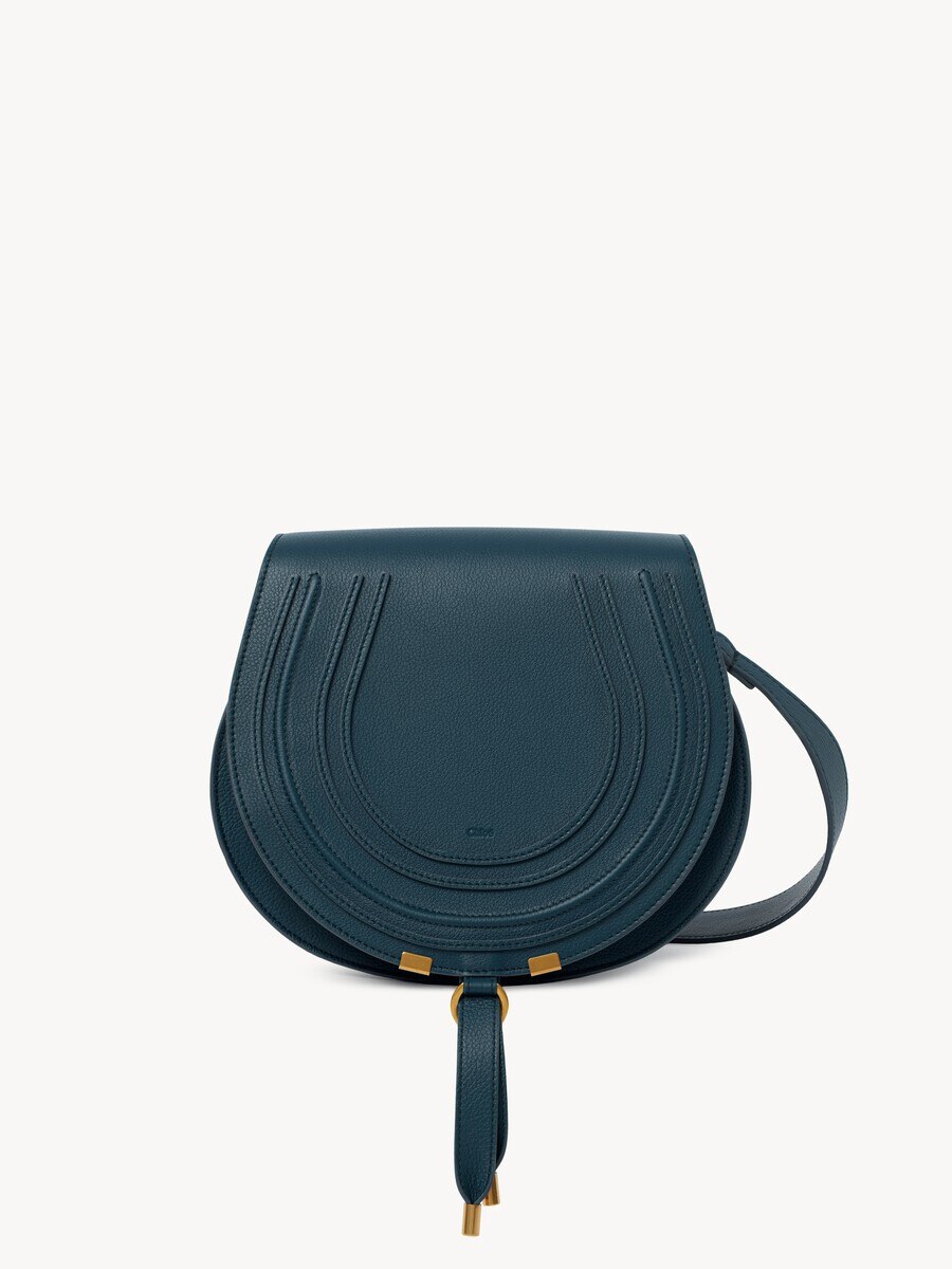Marcie saddle bag in grained leather - 2