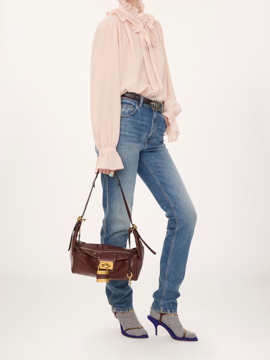 Paddington crossbody bag in grained leather - 7