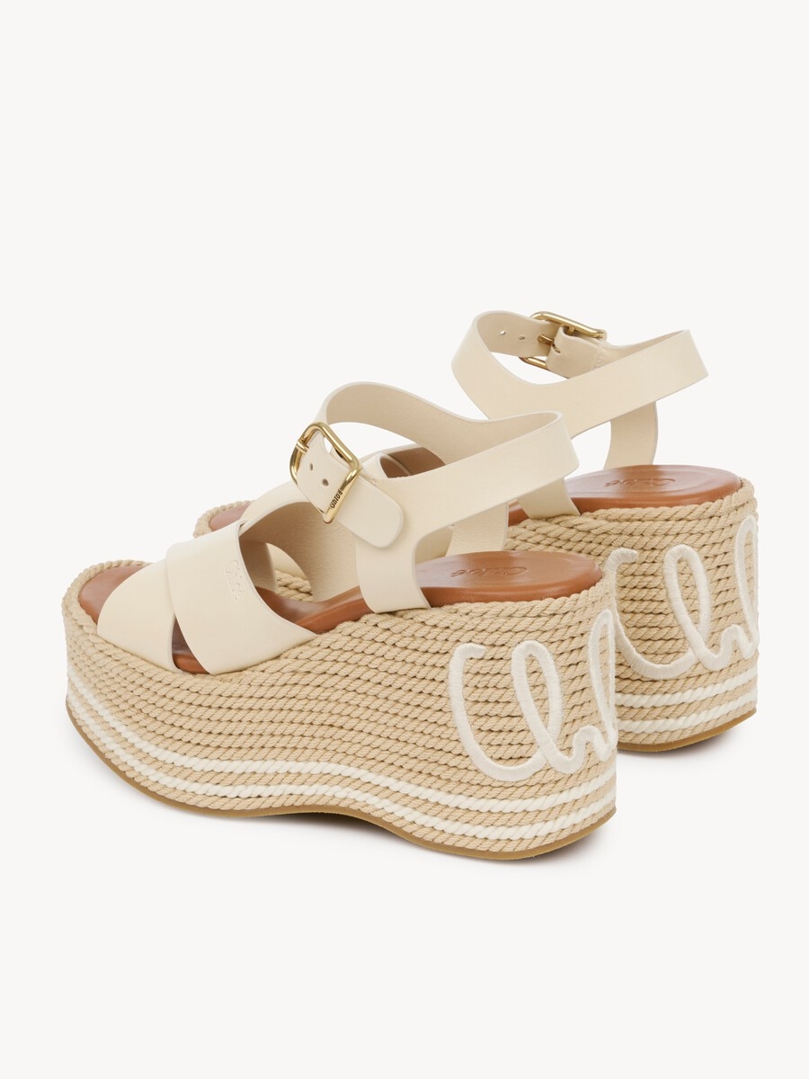 Chlo&eacute; Sand wedge sandal - 5