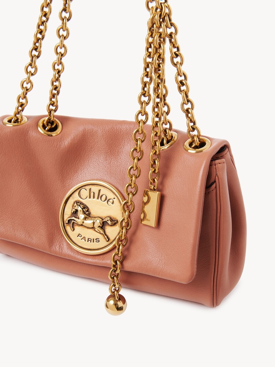 Small Chlo&eacute; Heritage shoulder bag in grained leather - 9