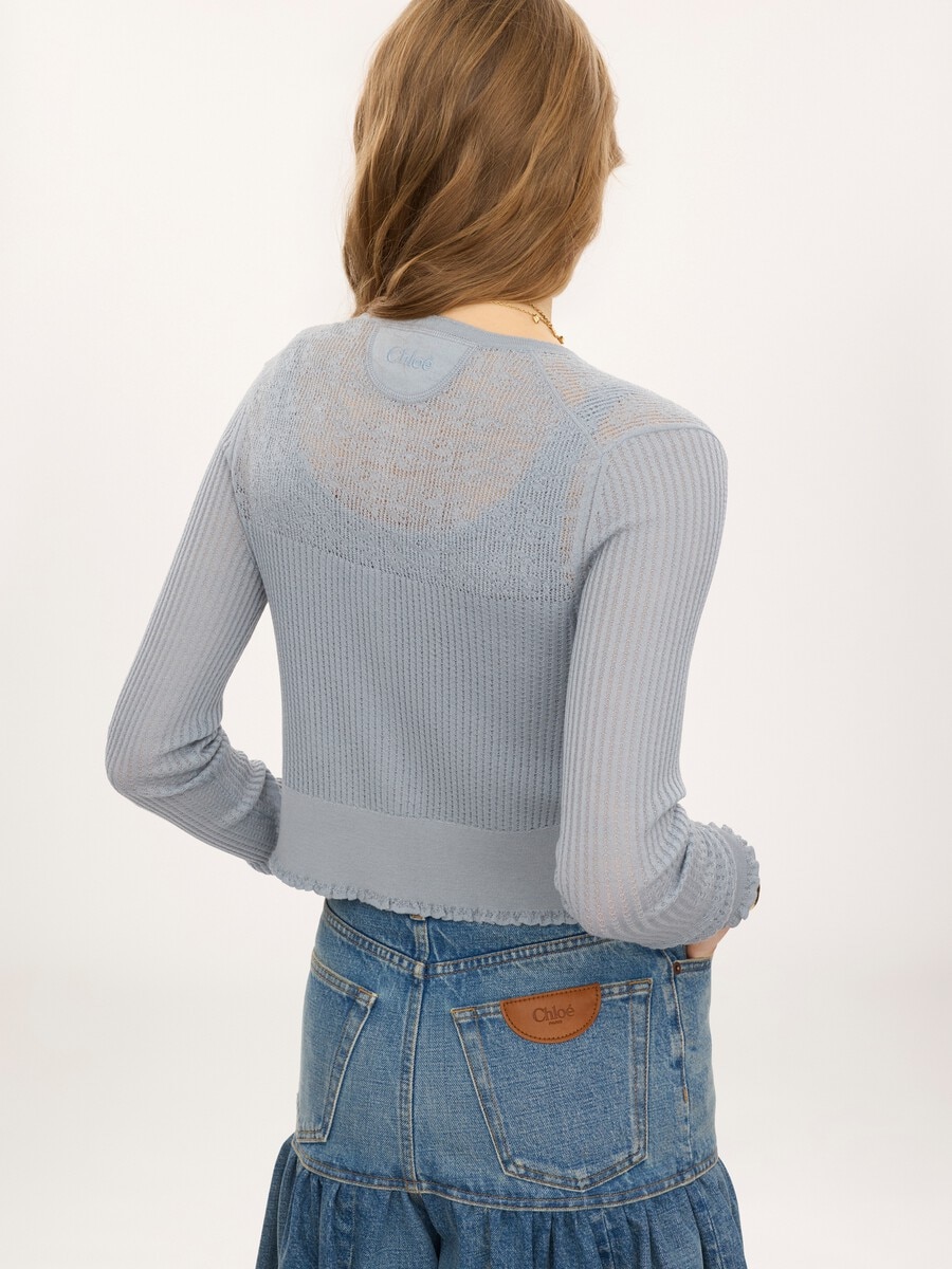Twin set in a superfine wool knit - 4