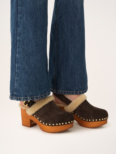 Jeannette wedge clog - 3