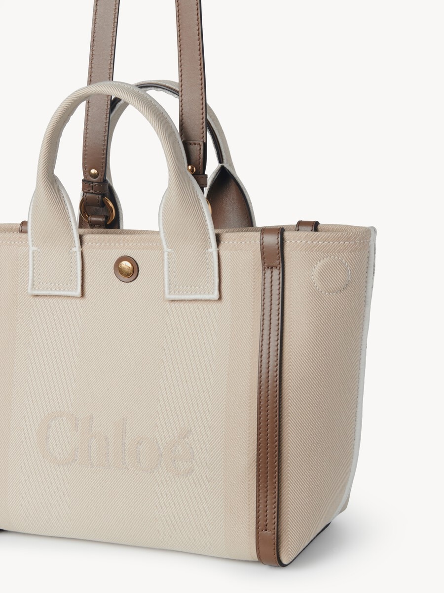Small Chlo&eacute; Carry tote bag in canvas - 7