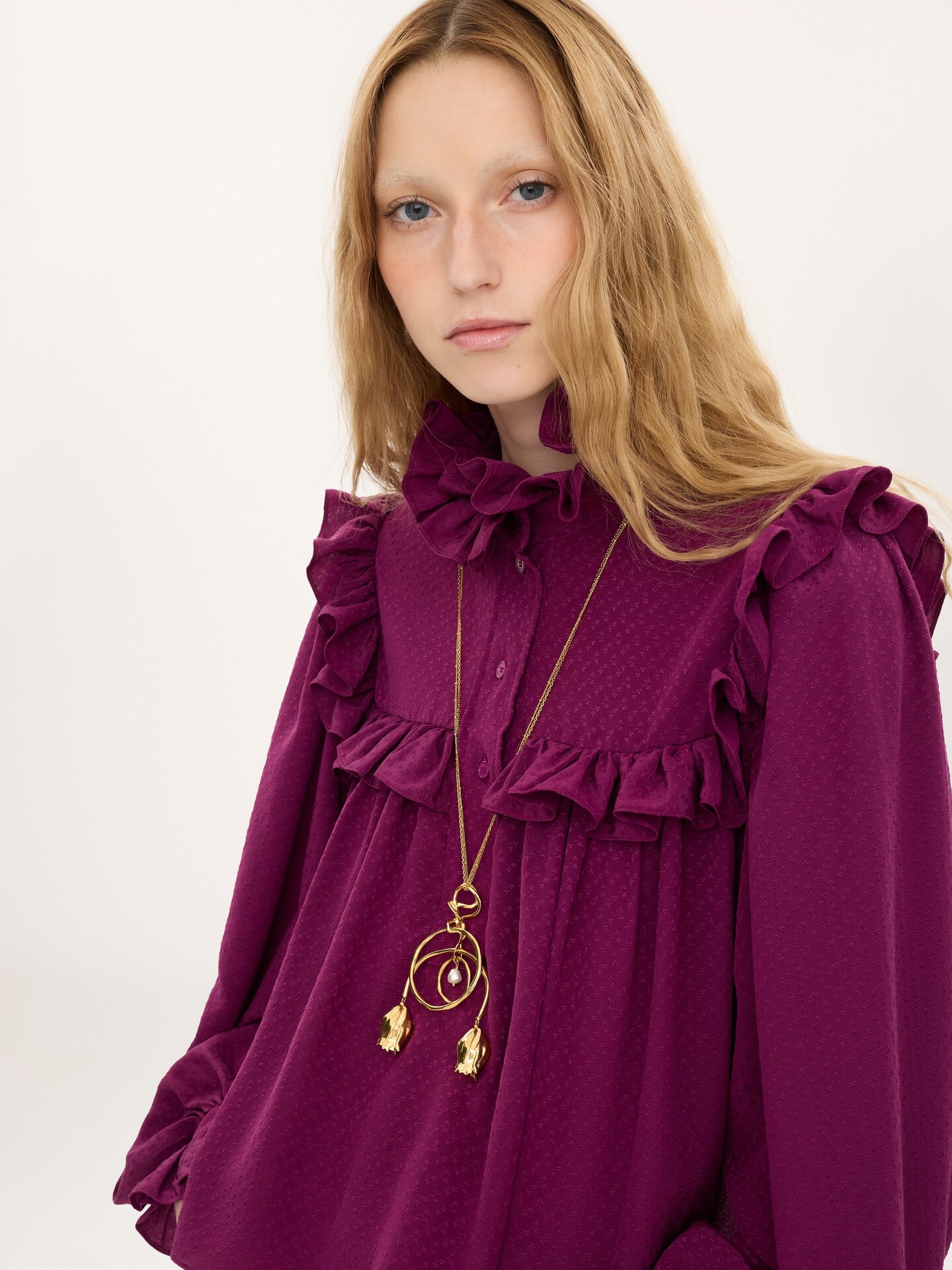 The Chlo&eacute; Tulip pendant necklace - 2.0