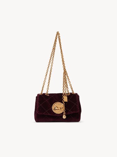 Small Chlo&eacute; Heritage shoulder bag in velvet - 2