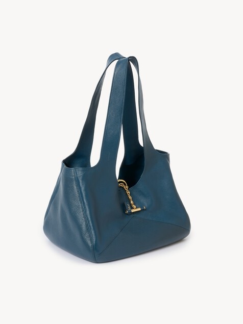 Chlo&eacute; Balloon east-west tote bag in grained leather