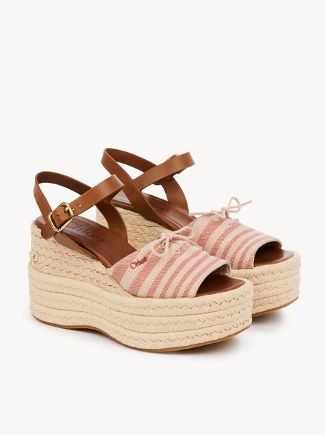 Espadrilles compens&eacute;es Isla