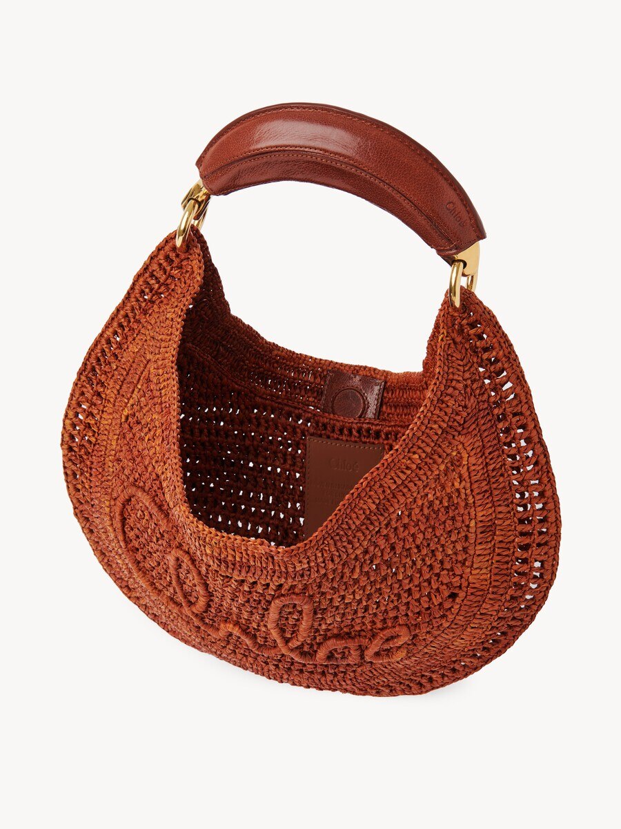 Bolso hobo Summer Banana de rafia - 6