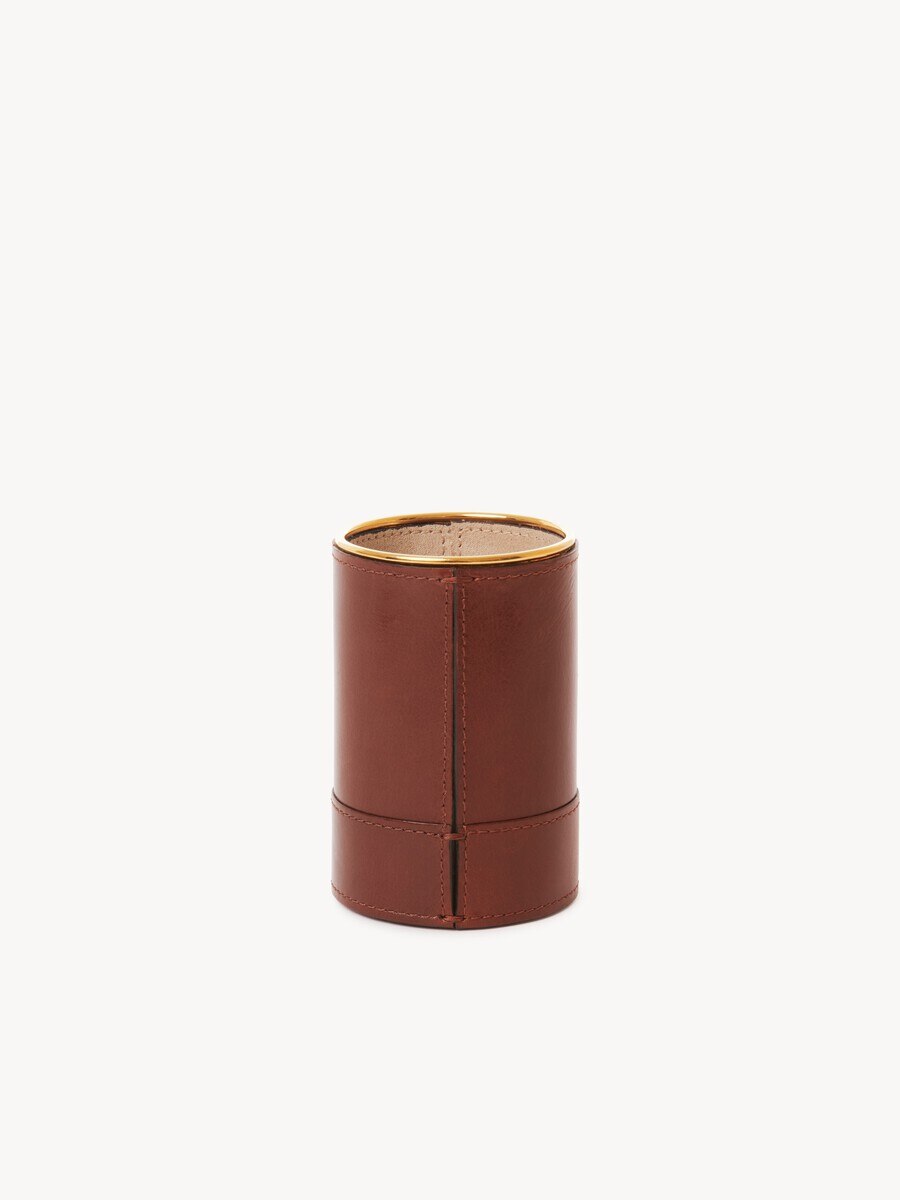 Perfume case in shiny leather - 2
