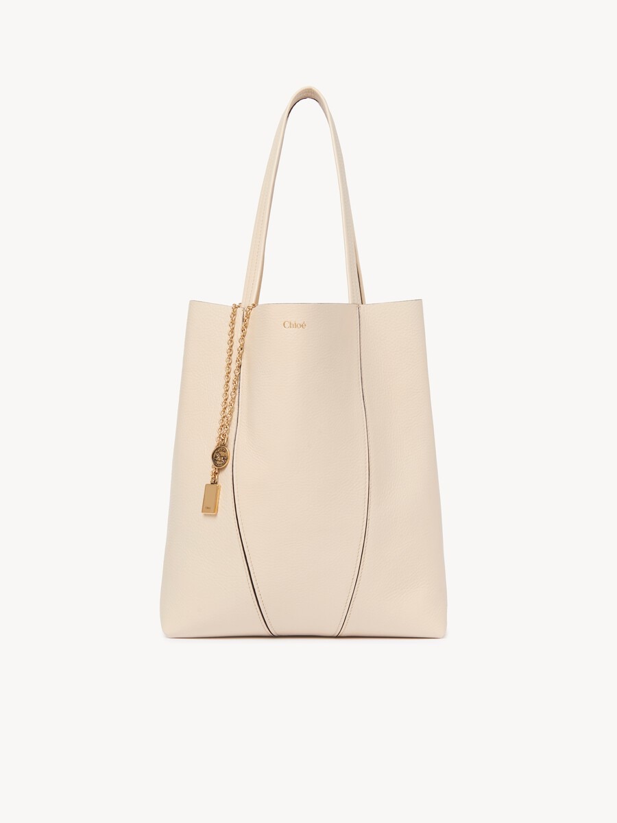 Bolso tote Chlo&eacute; Spin de cuero granulado - 1