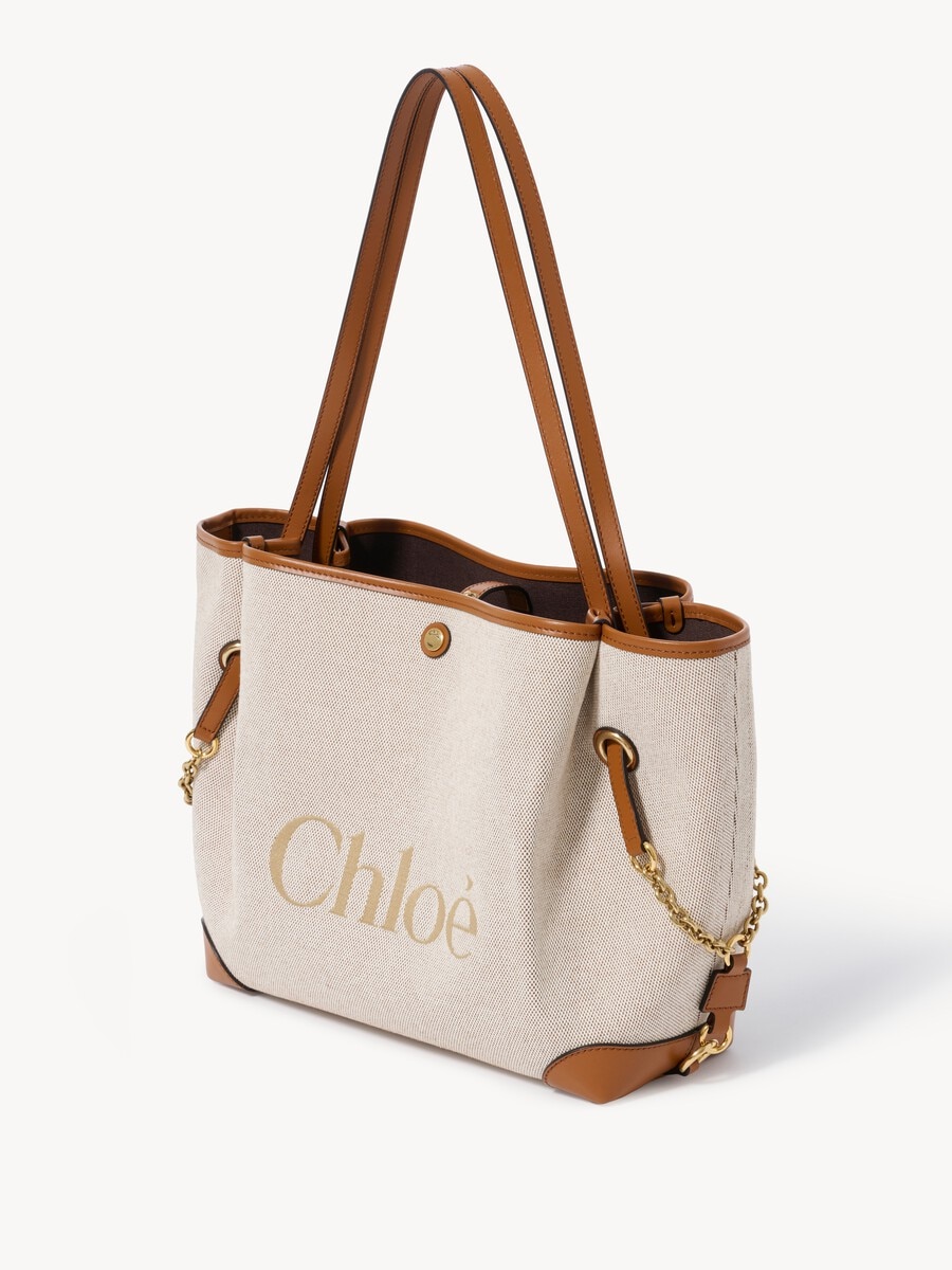Sac double port&eacute; Chlo&eacute; Clover en toile - 4