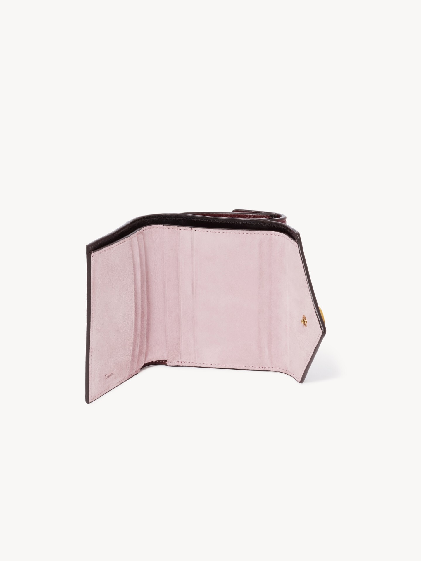 Small Envelope tri-fold in soft & suede leather - 5.0