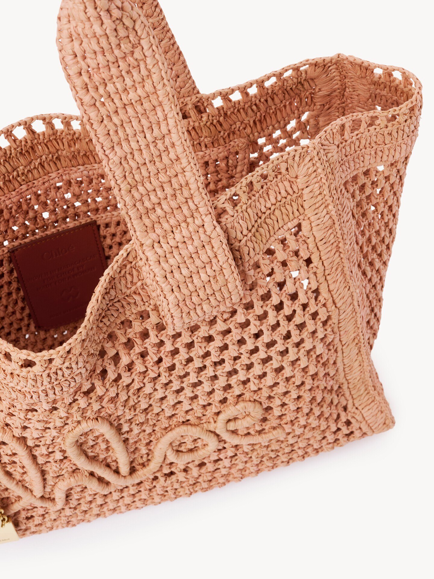 Sac cabas east-west Summer Banana en raphia - 5.0